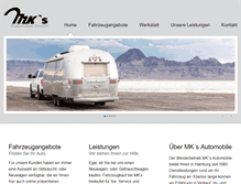 Tablet Screenshot of mks-automobile.de